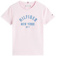 CAMISETA NIÑA TOMMY HILFIGER LOGO NYC CON PURPURINA
