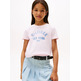 CAMISETA NIÑA TOMMY HILFIGER LOGO NYC CON PURPURINA