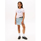 CAMISETA NIÑA TOMMY HILFIGER LOGO NYC CON PURPURINA