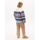 CHAQUETA TEDDY NIÑA TOMMY HILFIGER CON DISEÑO FAIR ISLE