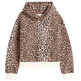 SUDADERA CON CAPUCHA NIÑA TOMMY HILFIGER EN ANIMAL PRINT