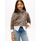 SUDADERA CON CAPUCHA NIÑA TOMMY HILFIGER EN ANIMAL PRINT