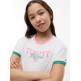 NIÑA TOMMY CREST TEE SS YBR