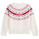 JERSEY NIÑA  TOMMY HILFIGER INTARSIA SWEATER