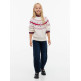JERSEY NIÑA  TOMMY HILFIGER INTARSIA SWEATER