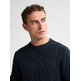 JERSEY HOMBRE  PETROL INDUSTRIES MEN KNITWEAR ROUND NECK BASIC