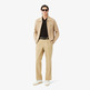 POLO HOMBRE  LACOSTE CHEMISE COL BORD-COTES MANCHES