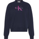 SUDADERA MUJER CALVIN KLEIN CON LOGO MONOGRAMA FIT HOLGADO
