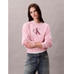 SUDADERA MUJER CALVIN KLEIN CON LOGO MONOGRAMA FIT HOLGADO