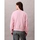 SUDADERA MUJER CALVIN KLEIN CON LOGO MONOGRAMA FIT HOLGADO