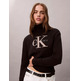 JERSEY MUJER CALVIN KLEIN DE CHENILLA CON CUELLO VUELTO