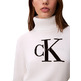 JERSEY MUJER CALVIN KLEIN DE CHENILLA CON CUELLO VUELTO