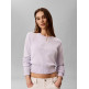 JERSEY MUJER  CALVIN KLEIN W LOGO OUTLINE LS TOP