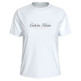 CAMISETA MUJER  CALVIN KLEIN W SS CLASSIC SCRIPT TWO TONE T