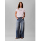 CAMISETA MUJER  CALVIN KLEIN W SS CLASSIC SCRIPT TWO TONE T