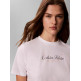 CAMISETA MUJER  CALVIN KLEIN W SS CLASSIC SCRIPT TWO TONE T