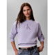 MUJER W LS FRENCH TERRY MONOLOGO CRE VBK