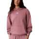 SUDADERA MUJER  CALVIN KLEIN W LS WOVEN LABEL TERRY PO HOOD