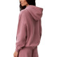 SUDADERA MUJER  CALVIN KLEIN W LS WOVEN LABEL TERRY PO HOOD