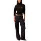 MUJER W LS LOGO TNECK PULLOVER UB1