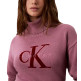 MUJER W LS LOGO TNECK PULLOVER VCB