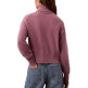 MUJER W LS LOGO TNECK PULLOVER VCB