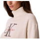 MUJER W LS LOGO TNECK PULLOVER YAS