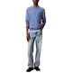 SUDADERA HOMBRE CALVIN KLEIN M LS 350TERRY EU WHSL BADGE CR