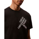 CAMISETA HOMBRE  CALVIN KLEIN M SS 30S EU CK BH WORD STACK G