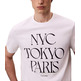 CAMISETA HOMBRE  CALVIN KLEIN M SS 20S TC FLAGSHIP CITY GRAP