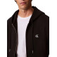 SUDADERA HOMBRE  CALVIN KLEIN M LS EU 350TERRY MNOGRM FZ HOO
