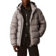 CAZADORA HOMBRE  CALVIN KLEIN M LS NYLN ZP OFF HOD DOWN PUFR
