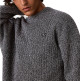 JERSEY HOMBRE  CALVIN KLEIN M VERTICAL RIB CTTN CREWNK SWT