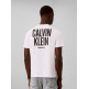 CAMISETA HOMBRE  CALVIN KLEIN SS 30S EU BLOCK FONT CALVIN BC