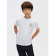 CAMISETA NIÑO  CALVIN KLEIN B CK SMALL CHEST CIRCLE SS T-S