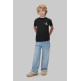 UNISEX SMALL CHEST MONOLOGO SS T-SHIR BEH