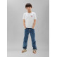 NIÑO B FRONT BACK PRINT TEE SS YAF