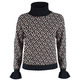JERSEY ESTAMPADO DE CUELLO ALTO MUJER YESZEE