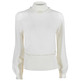 JERSEY DE CUELLO ALTO CON PERLAS MUJER YESZEE