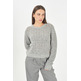 SUDADERA MUJER YES ZEE MAGLIA DONNA GIROCOLLO, RELAXE