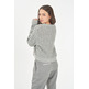 SUDADERA MUJER YES ZEE MAGLIA DONNA GIROCOLLO, RELAXE