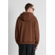 SUDADERA HOMBRE  ANTONY MORATO HOODIE BOXY FIT IN TERRY COTTO