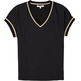 CAMISETA CON DETALLES DORADOS MUJER GARCIA JEANS