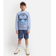 SUDADERA ESTAMPADA DE CUELLO REDONDO NIÑO NAPAPIJRI TALEFRE