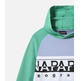 SUDADERA COLORBLOCK CON CAPUCHA NIÑO NAPAPIJRI ENTREMONT