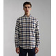 CAMISA ESTAMPADA A CUADROS HOMBRE NAPAPIJRI TREKKING