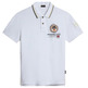 POLO HOMBRE  NAPAPIJRI GANDY 4 BRIGHT WHITE 002