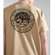 CAMISETA HOMBRE  NAPAPIJRI S-KOTCHO BEIGE CORNSTALK