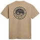 CAMISETA HOMBRE  NAPAPIJRI S-KOTCHO BEIGE CORNSTALK