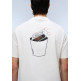 CAMISETA ESPALDA ESTAMPADA HOMBRE NAPAPIJRI SOL FIT RELAJADO